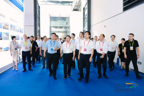 中國鄭州物流博覽會在中原國際會展中心開幕