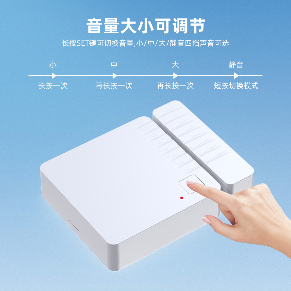 涂鸦WIFI智能门磁报警器