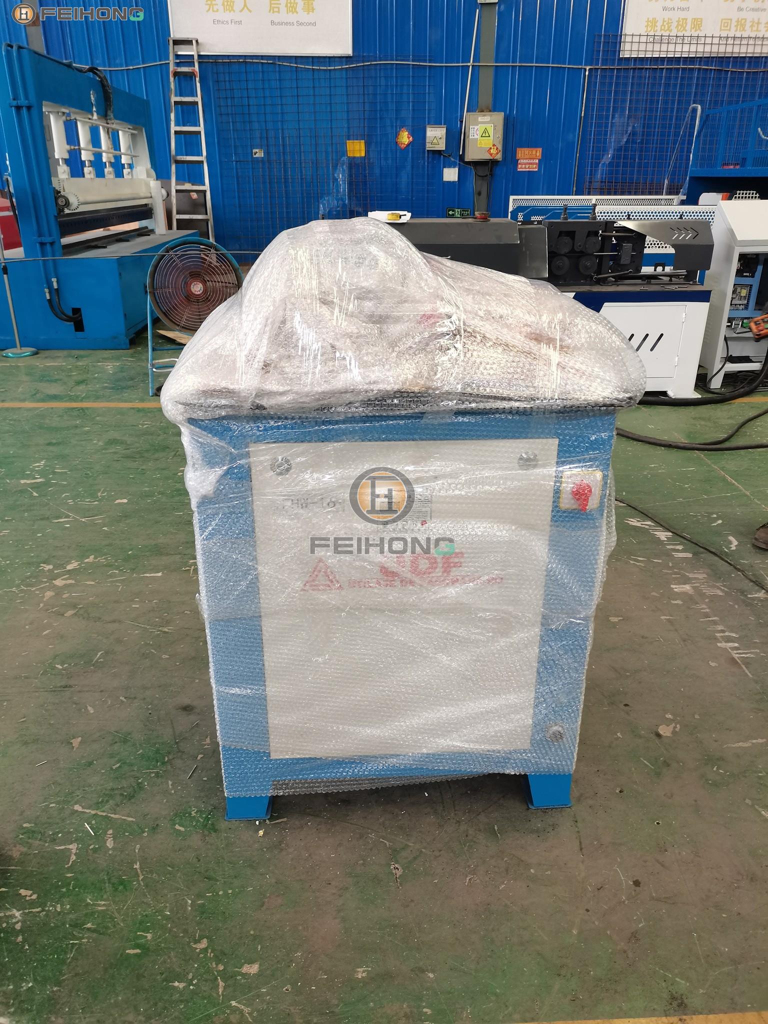 飛宏1套數(shù)控精密彎花機助力國外施工建設(shè)