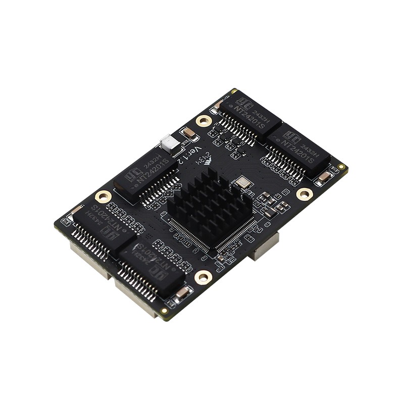 YN-IES10501-A 5  10/100/1000Mbps迷你工业以太网交换机模块