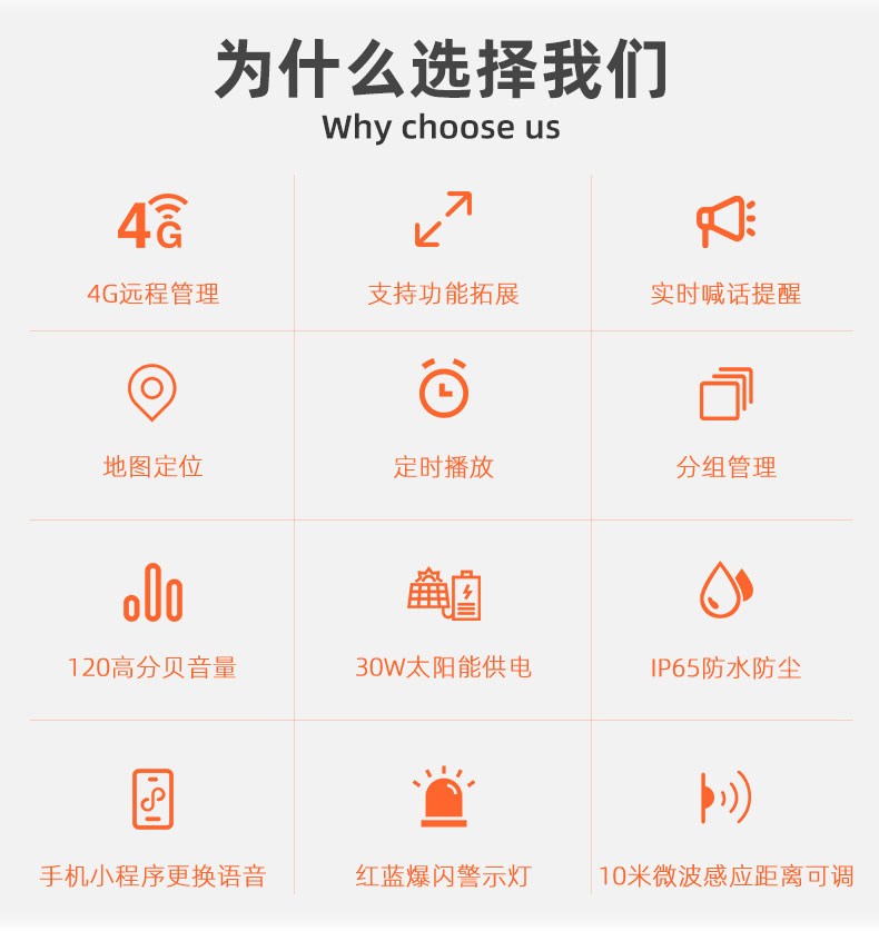 WT-W24太阳能语音播报器