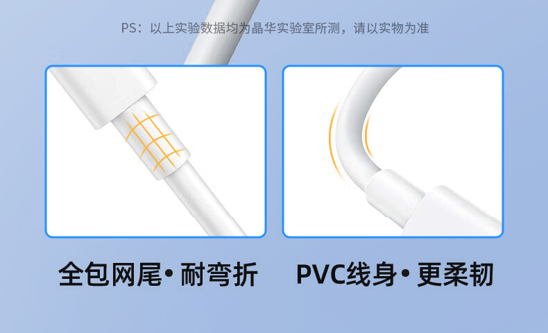 【C871】晶华手机充电器(iQOO专充)氮化镓（配1米TYPE-C线）