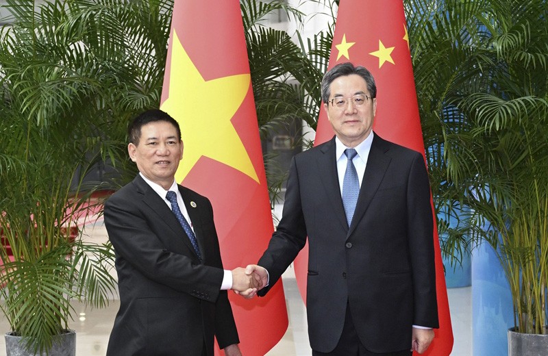 丁薛祥会见出席第二十一届中国－东盟博览会的东盟国家领导人