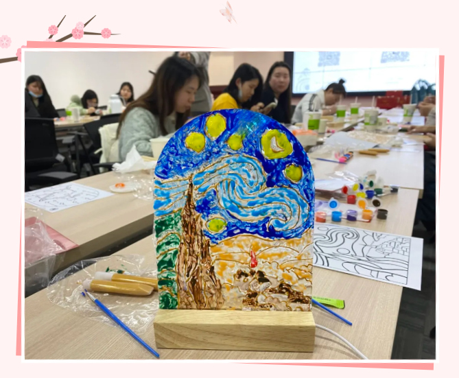 活动回顾 | 女神节手绘玻璃灯活动圆满举办！