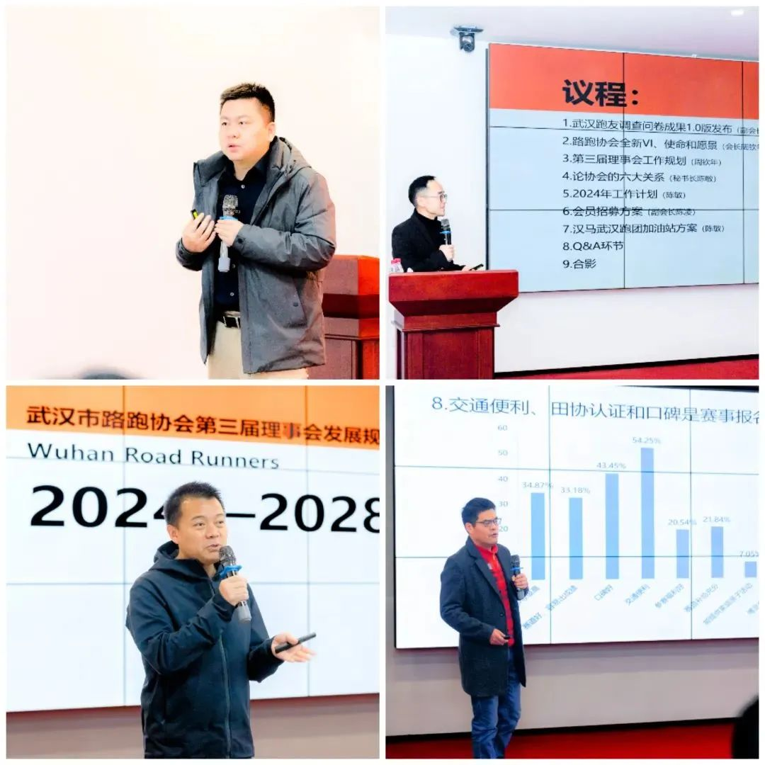 武汉市路跑协会2024启动大会在鄂港澳青创园顺利召开 武汉市路跑协会2024启动大会在鄂港澳青创园顺利召开