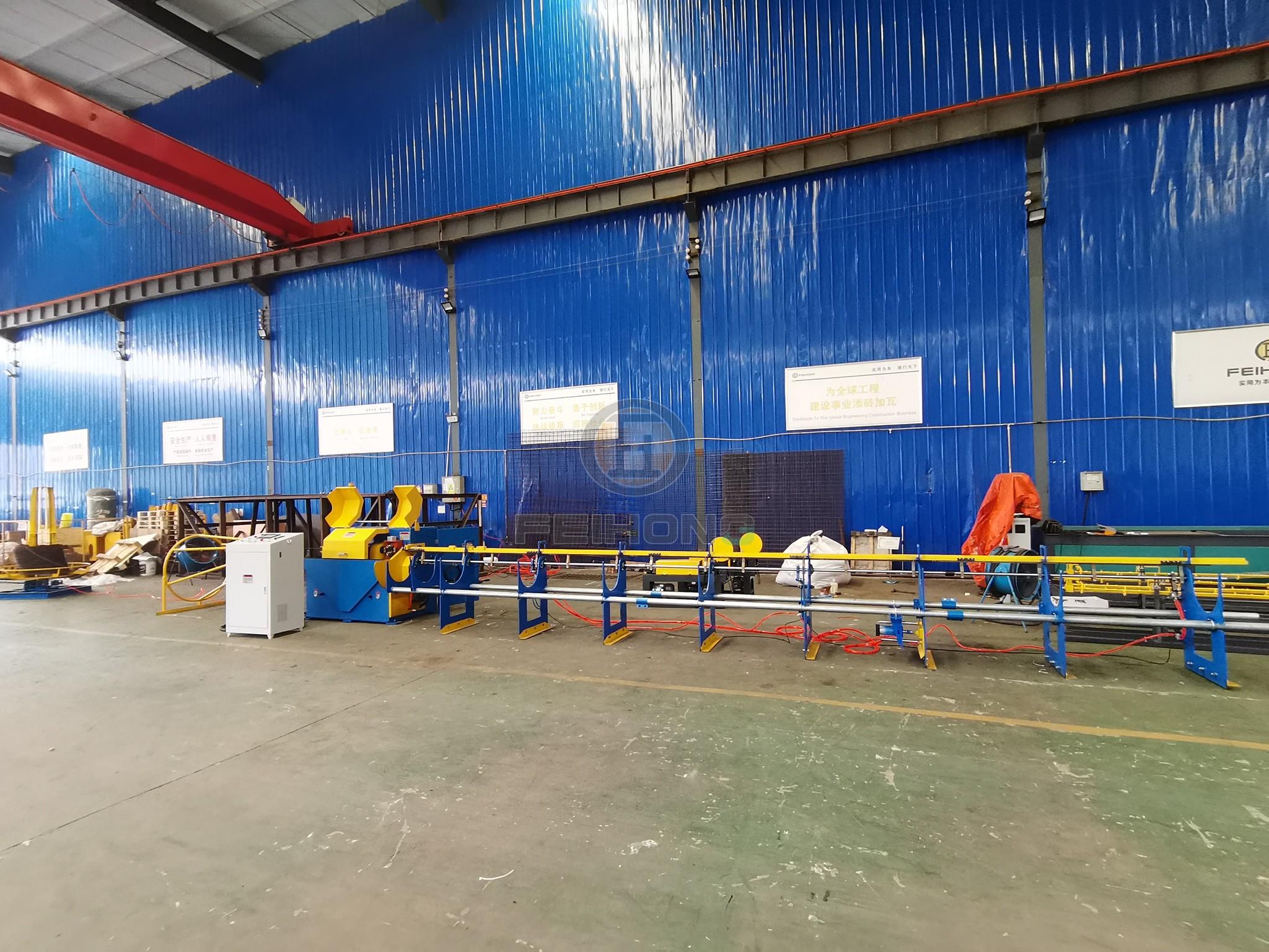 飛宏1套智能鋼筋加工設(shè)備助力國際施工項(xiàng)目建設(shè)
