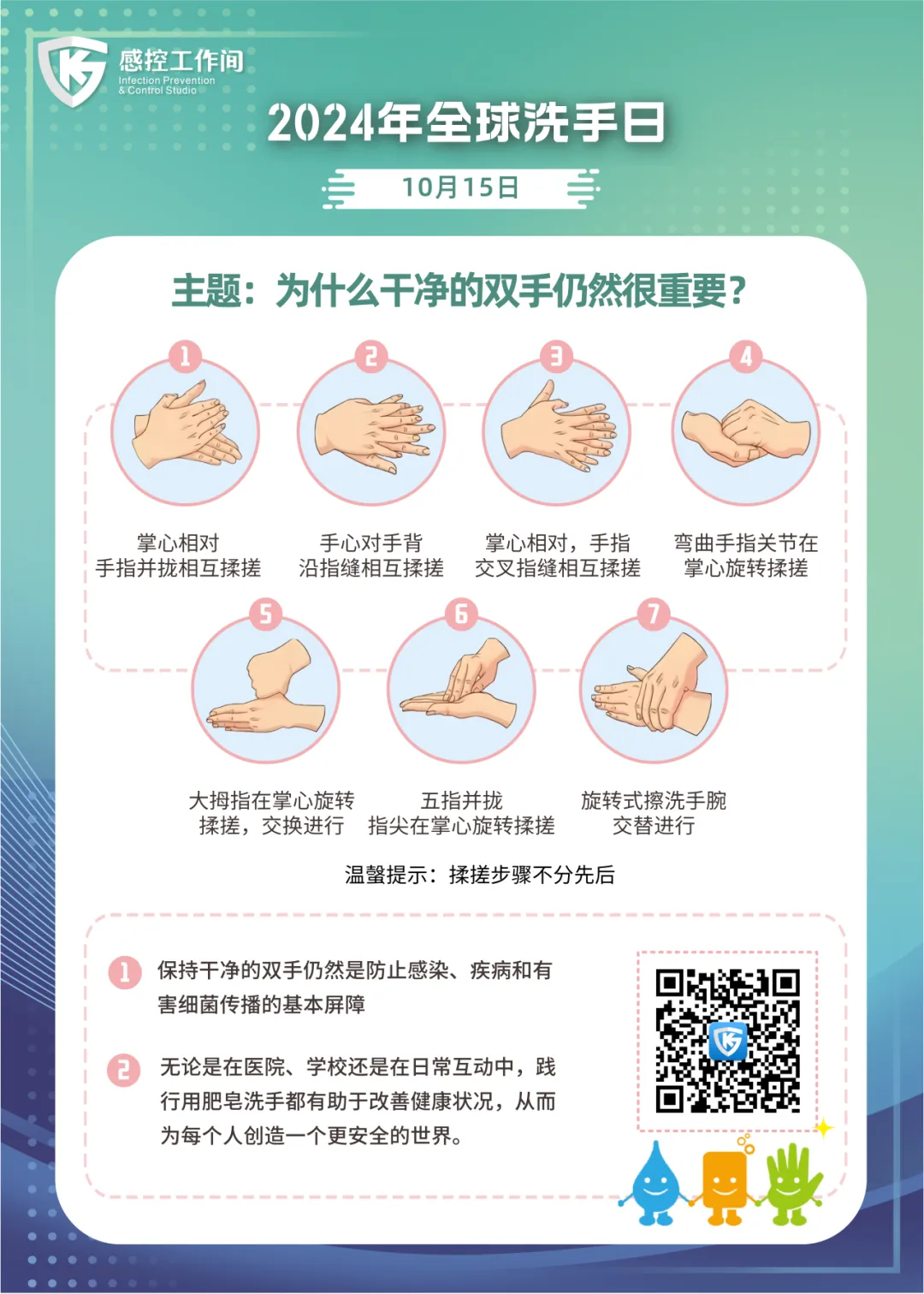 “全球洗手日”｜拿来即用—高清版宣传海报