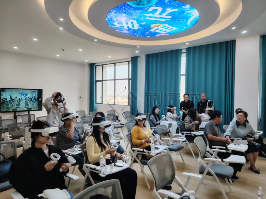 南縣職業(yè)中等專業(yè)學校酒店前廳智慧仿真實訓室建設順利完工!