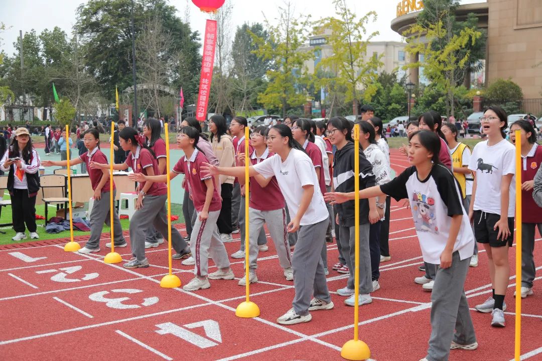 悦动悦青春，活力燃金秋——成都王府第九届秋季田径运动会