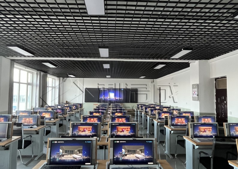 额敏县职业高级中学酒店管理虚实一体化实训室项目顺利完工~ 额敏县职业高级中学酒店管理虚实一体化实训室项目顺利完工~