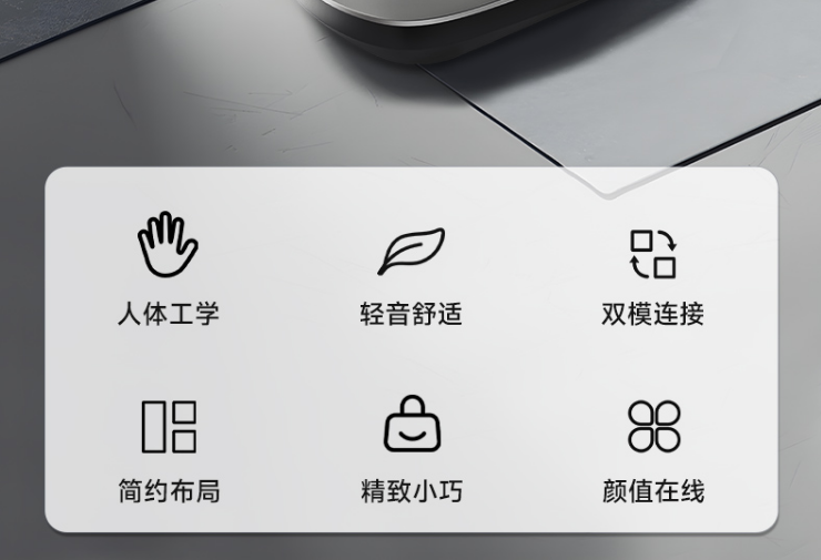 异能者N320无线鼠标-银色
