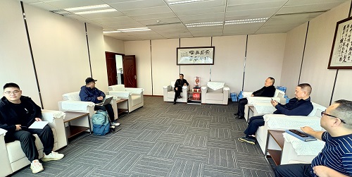 海康威视消防解决方案总监姚弋来公司交流