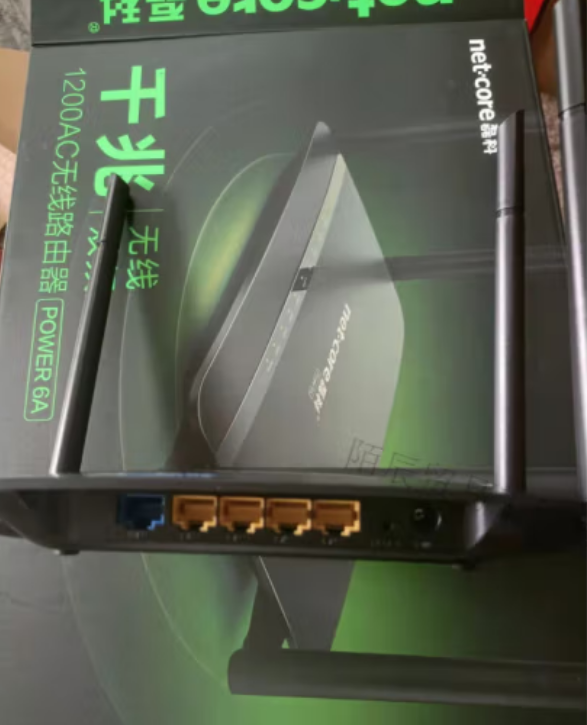 磊科 POWER 6A -4线1200M 百兆端口 路由器
