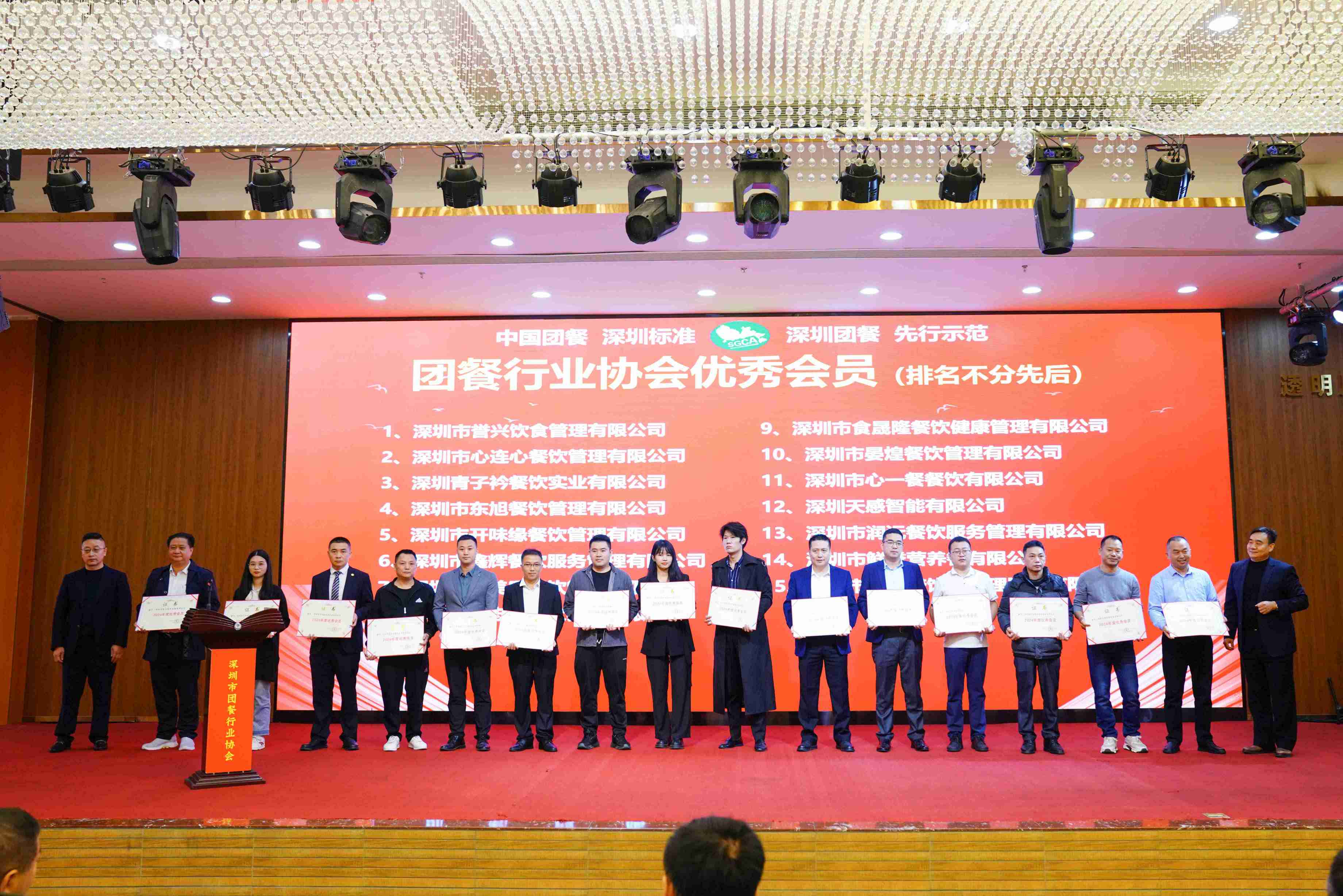 荣耀背后，匠心铸就辉煌 | 鼎禾盛喜提2024年度深圳团餐协会六大奖项