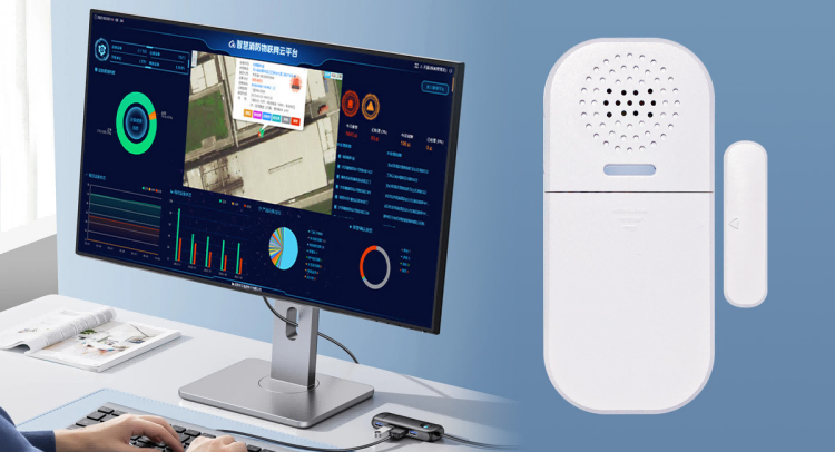 九游会J9NB-IOT无线门磁报警器的应用优势