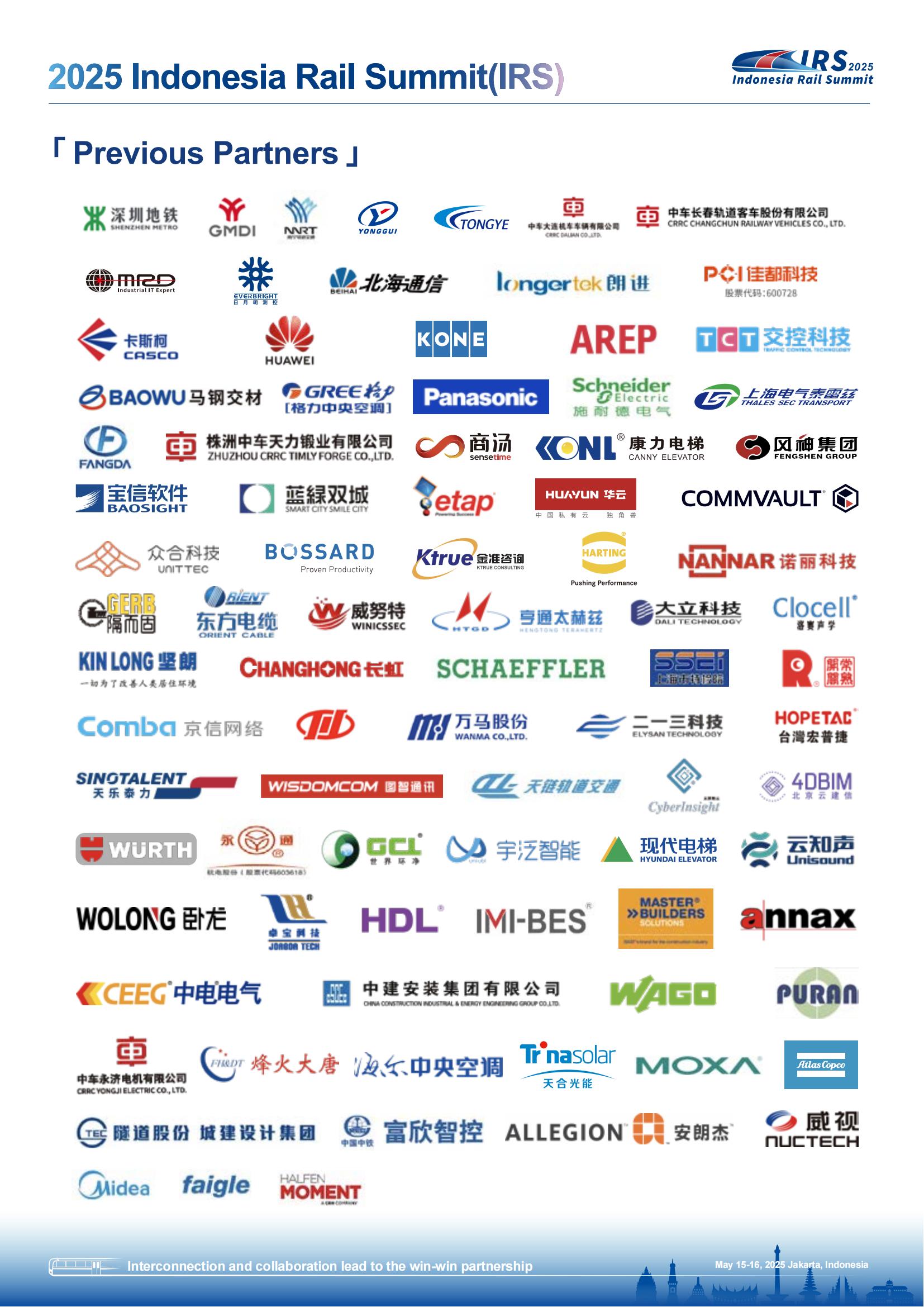 2025 Indonesia Rail Summit (IRS)