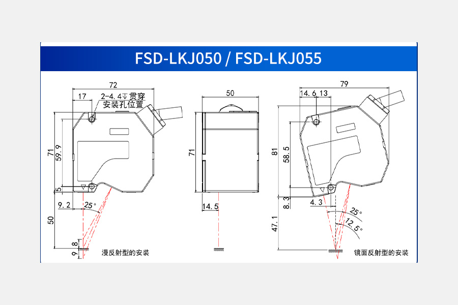 新品推荐|速度与精度兼得，FSD-LKJ 系列激光位移传感器为您而来