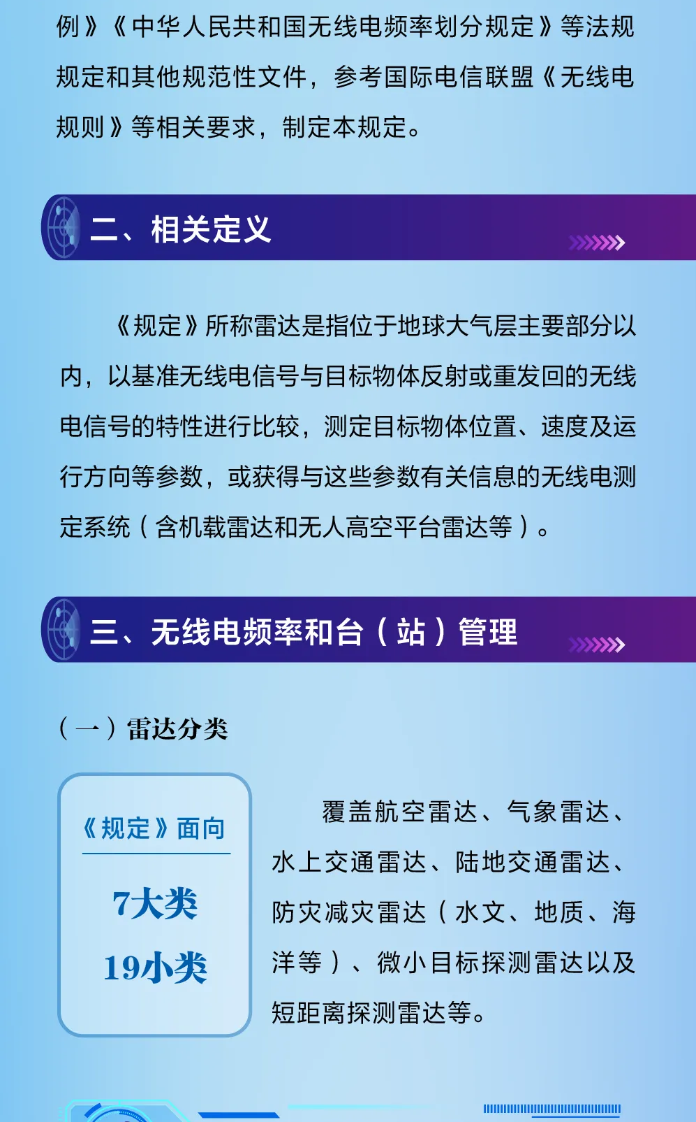 工信部印发《雷达无线电管理规定（试行）》，自明年1月1日起施行