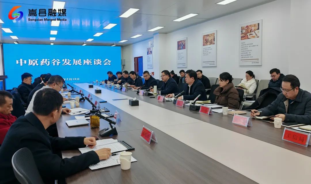 中原药谷发展座谈会 共谋中医药产业发展 中原药谷发展座谈会 共谋中医药产业发展