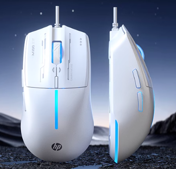 惠普【M100白色】游戏发光鼠标