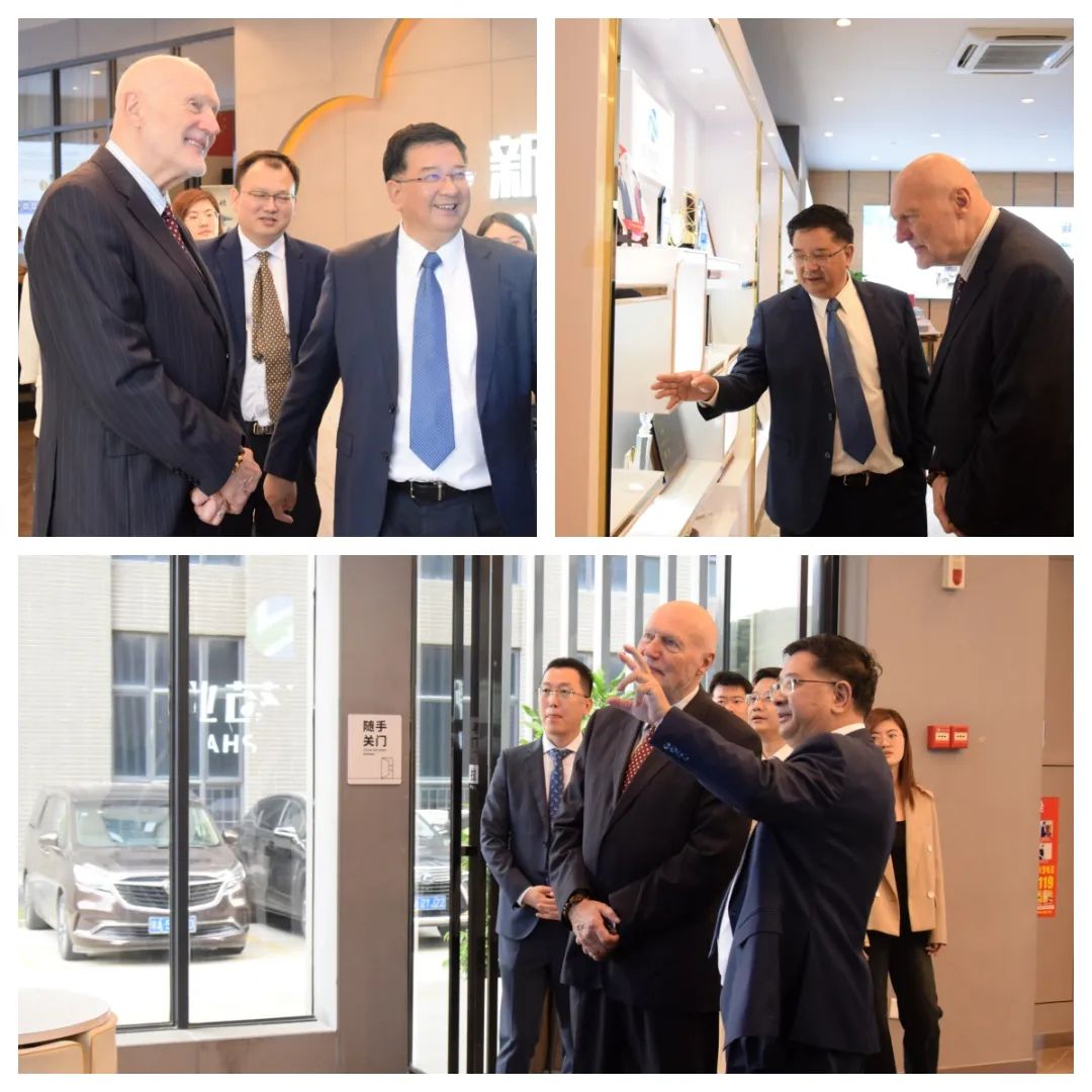 克罗地亚共和国前副总理司马安•希莫尼奇教授到访广州新济药业 克罗地亚共和国前副总理司马安•希莫尼奇教授到访广州新济药业