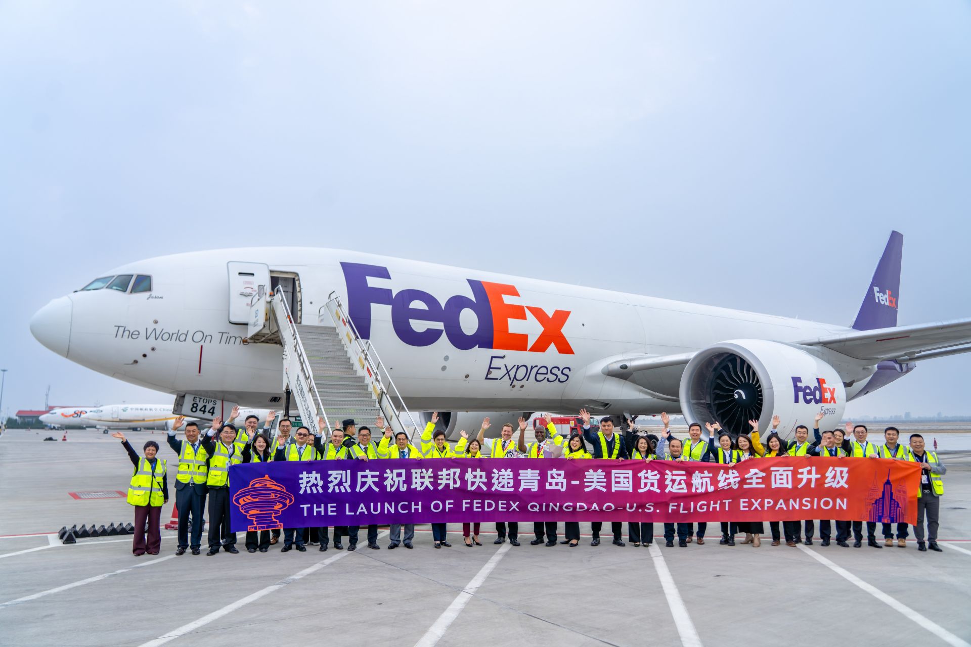 同比增长36% 青岛空港物流持续做强“空空联运” 同比增长36% 青岛空港物流持续做强“空空联运”