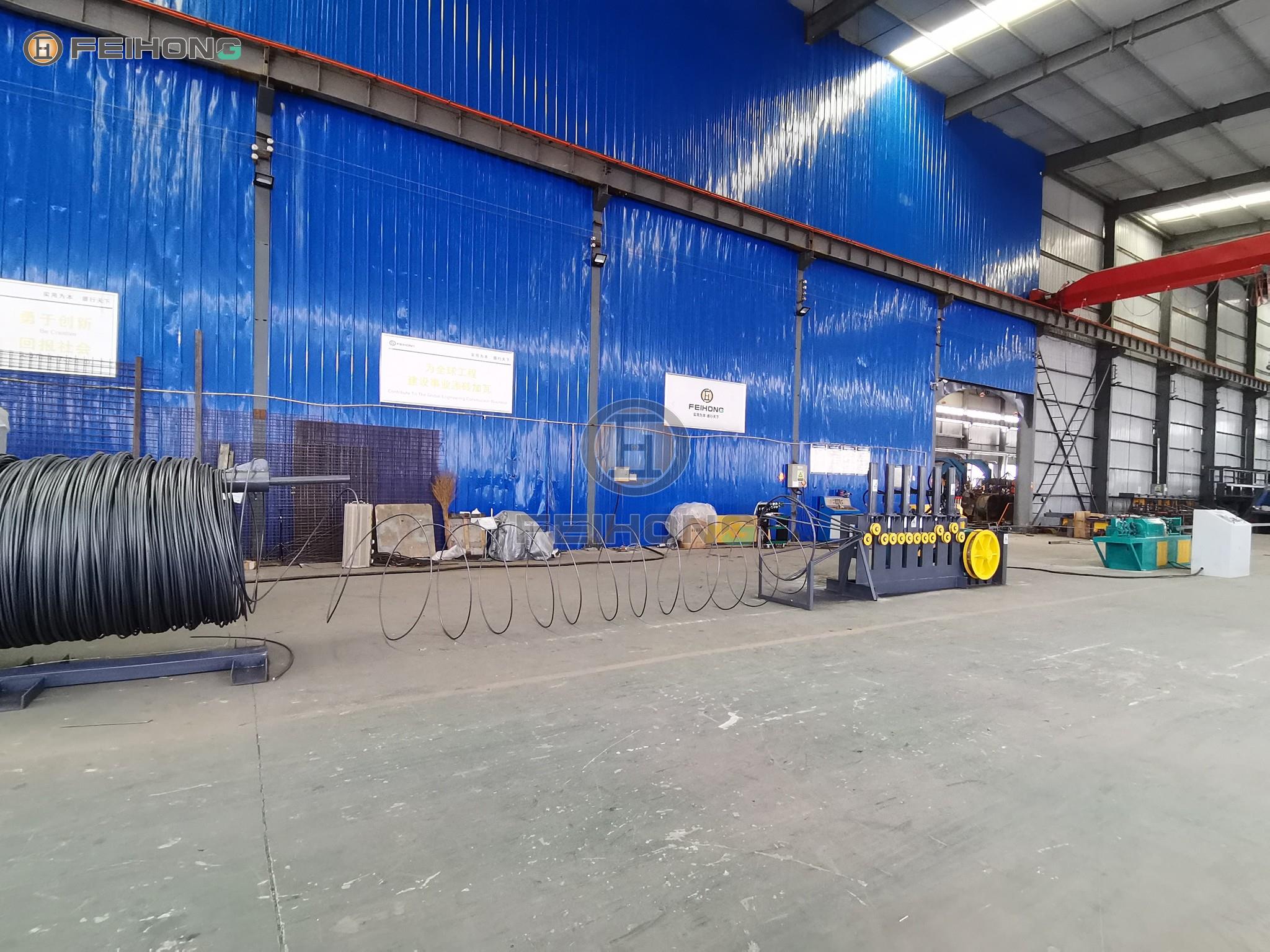 飛宏1套智能鋼筋加工設(shè)備助力施工項(xiàng)目建設(shè)
