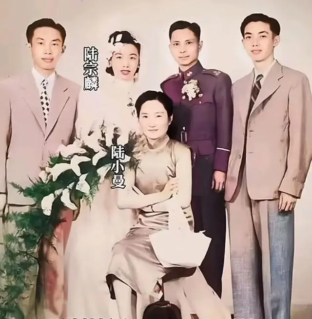 1947年,陆小曼与她的侄女罕见合影,照片中的她气质依旧优雅 1947年,陆小曼与她的侄女罕见合影,照片中的她气质依旧优雅
