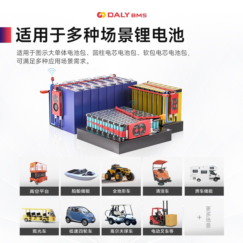 达锂BMS｜M系列软件保护板｜3-24S｜150A/200A｜并联扩容｜APP智控｜标配RS485/CAN | 厚铜防水设计｜个性化定制 | 电池管理系统