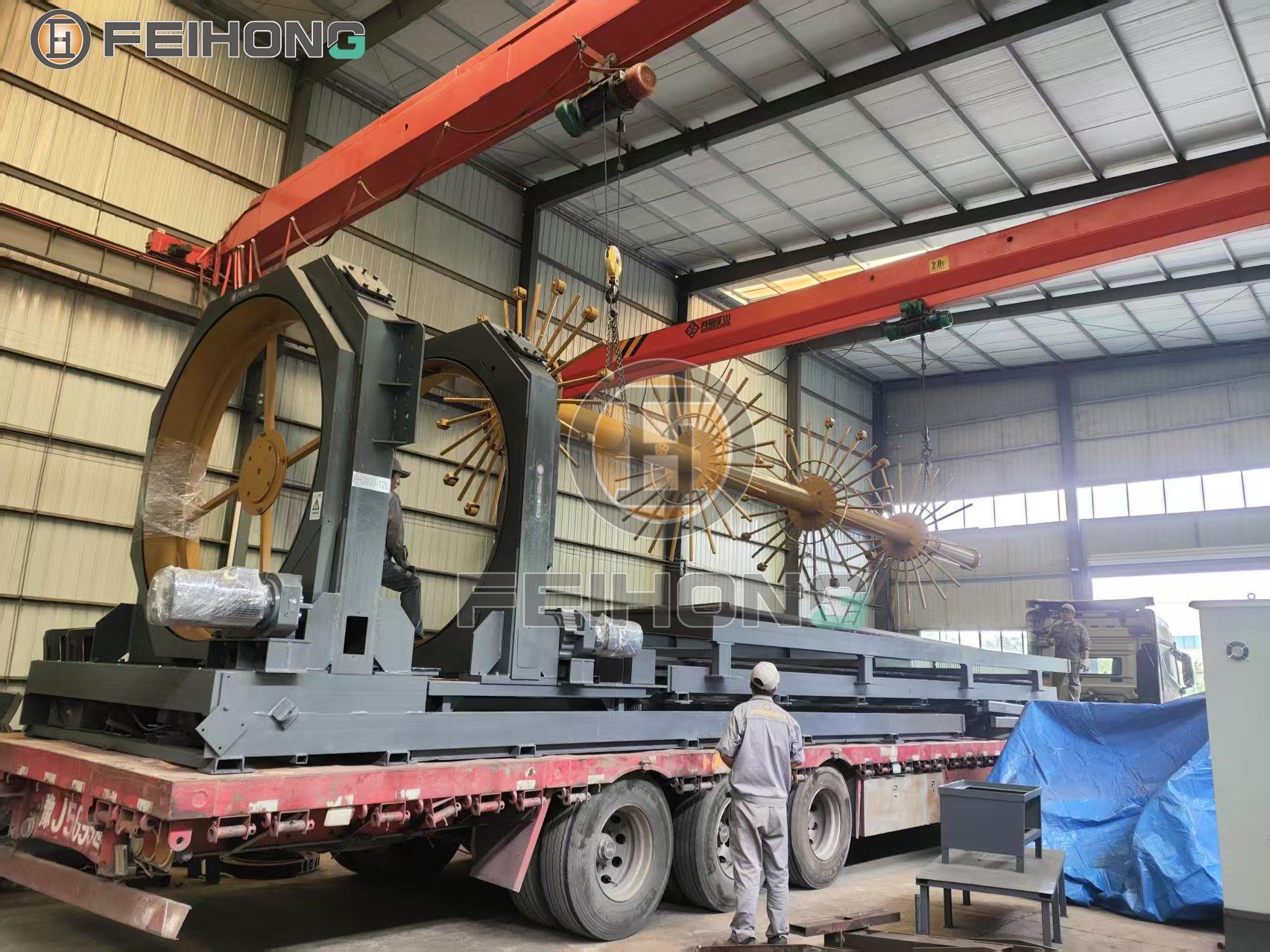 飛宏3套智能鋼筋加工設(shè)備助力施工項(xiàng)目建設(shè)