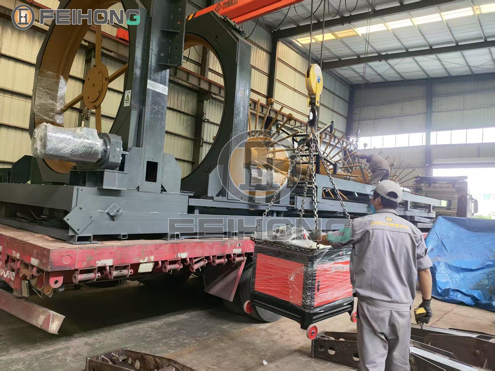 飛宏3套智能鋼筋加工設(shè)備助力施工項(xiàng)目建設(shè)