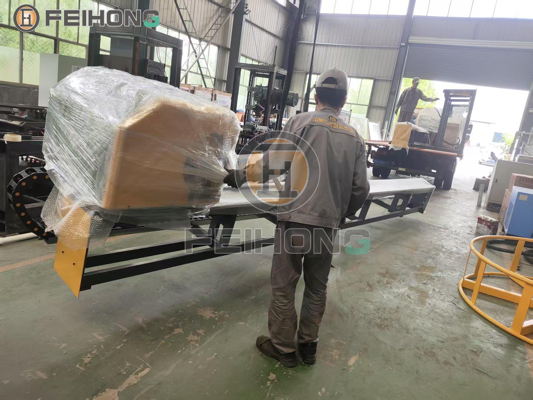飛宏1套智能鋼筋加工設備助力施工項目建設