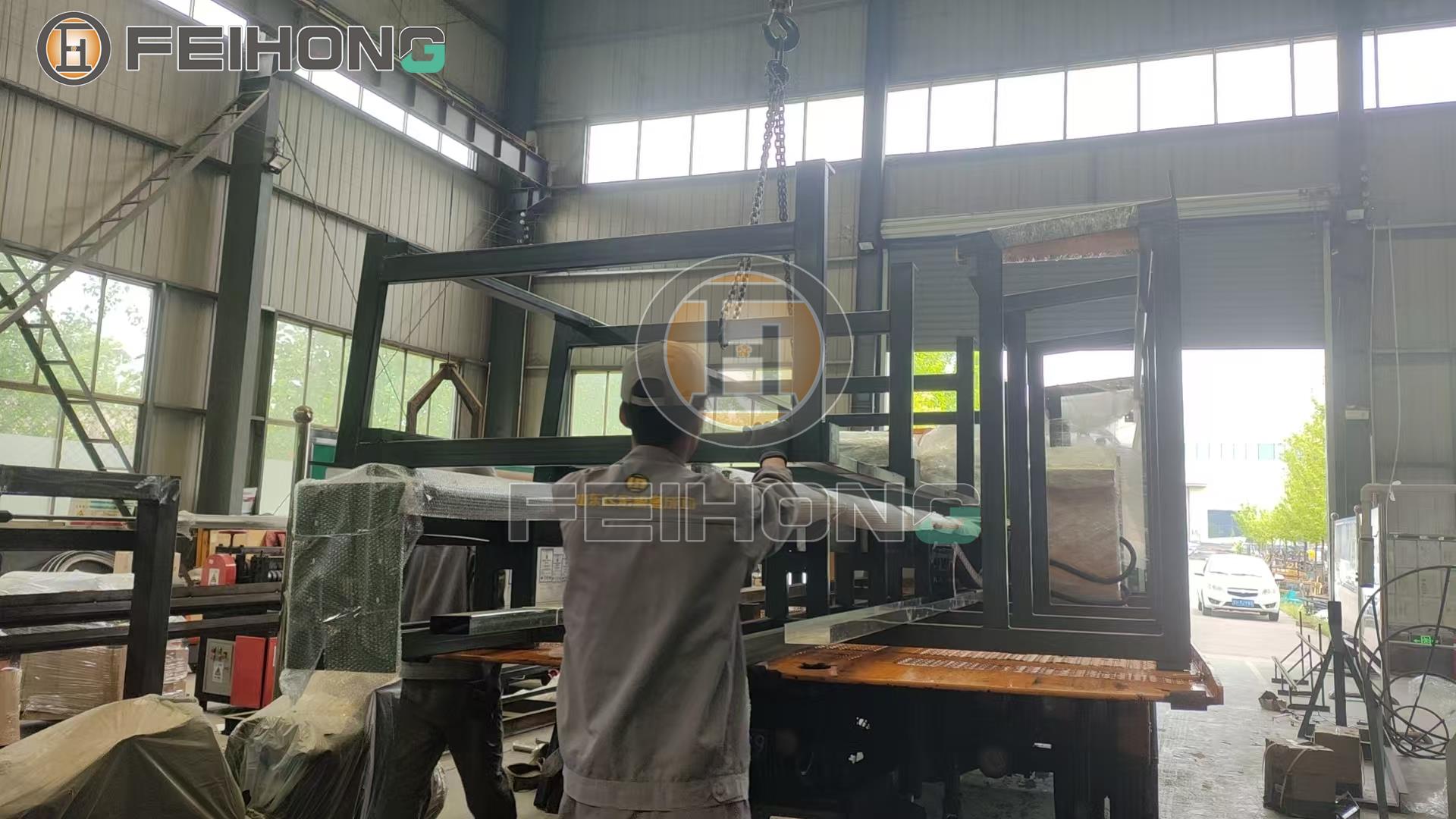 飛宏1套智能鋼筋加工設備助力施工項目建設