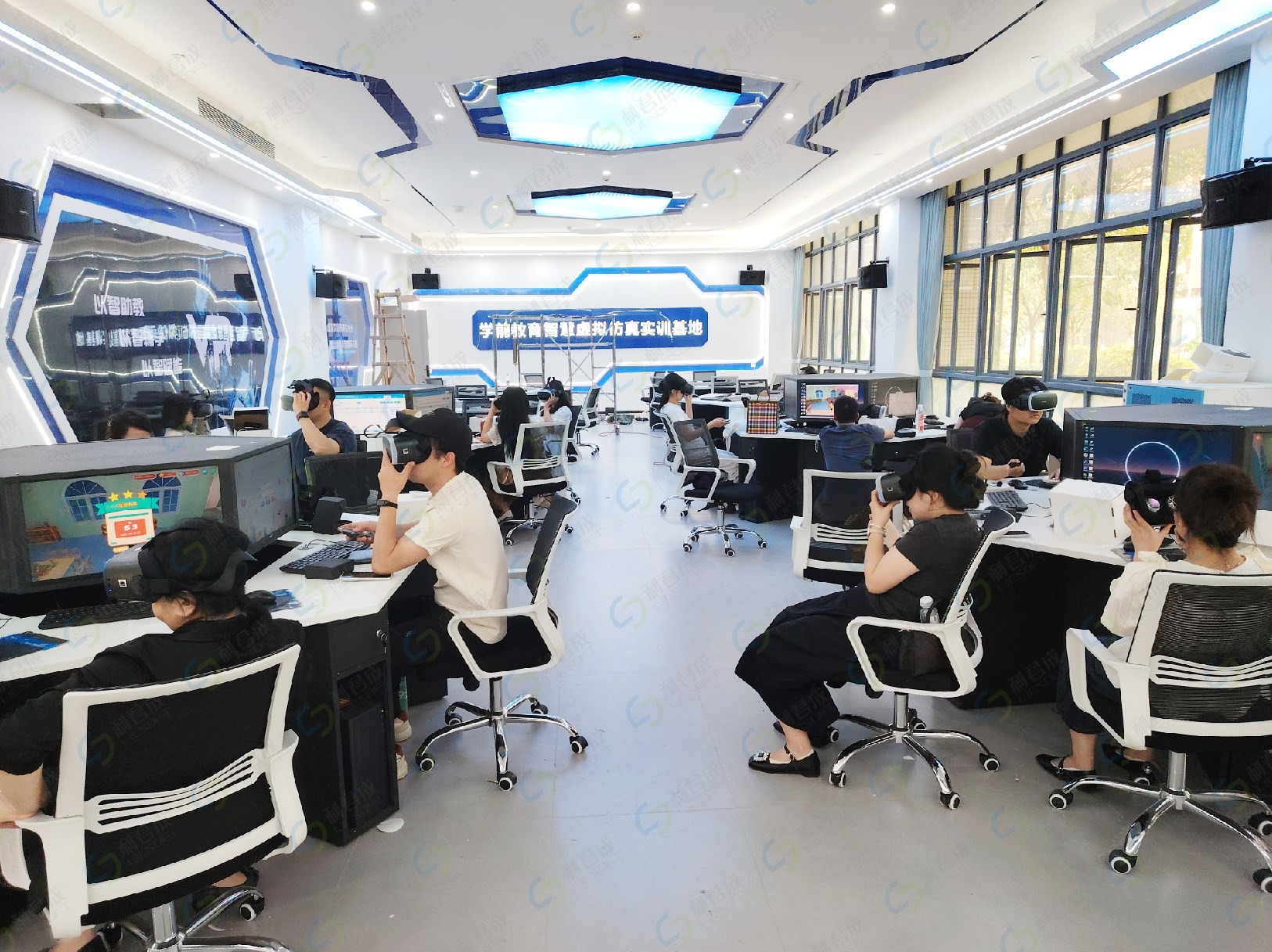崇左幼儿师范高等专科学校学前教育智慧仿真实训基地建设完成