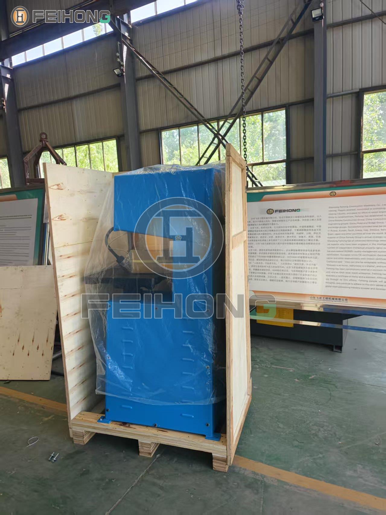 飛宏2套智能鋼筋加工設備助力施工項目建設