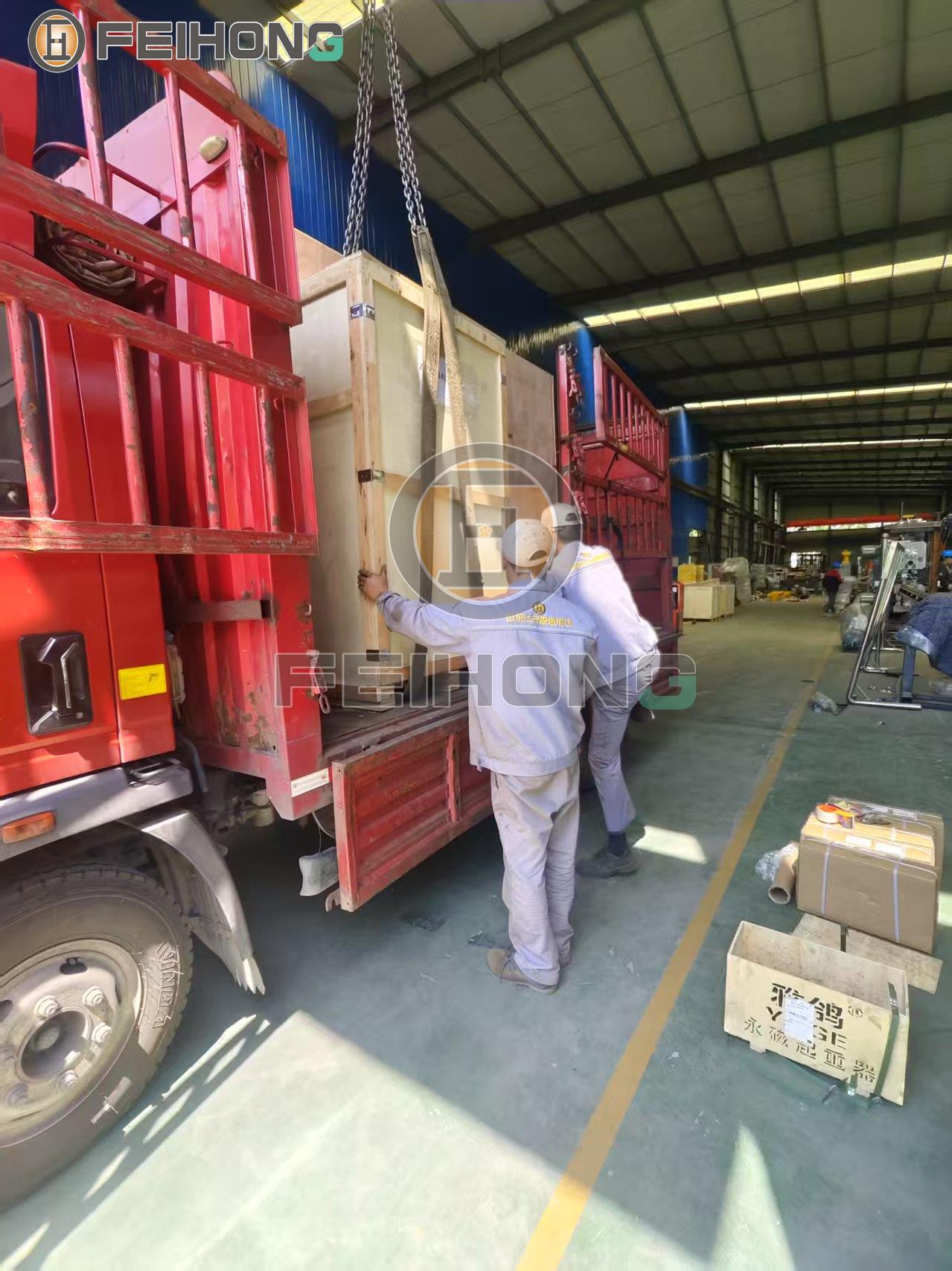 飛宏2套智能鋼筋加工設備助力施工項目建設