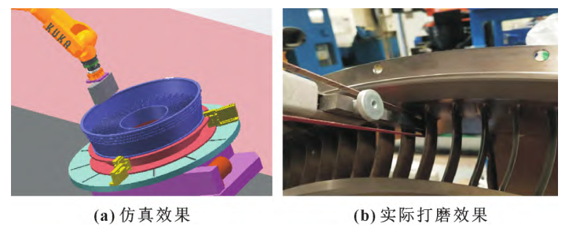 基于激光位移测量的机器人自动定位打磨系统的成功应用案例 基于激光位移测量的机器人自动定位打磨系统的成功应用案例