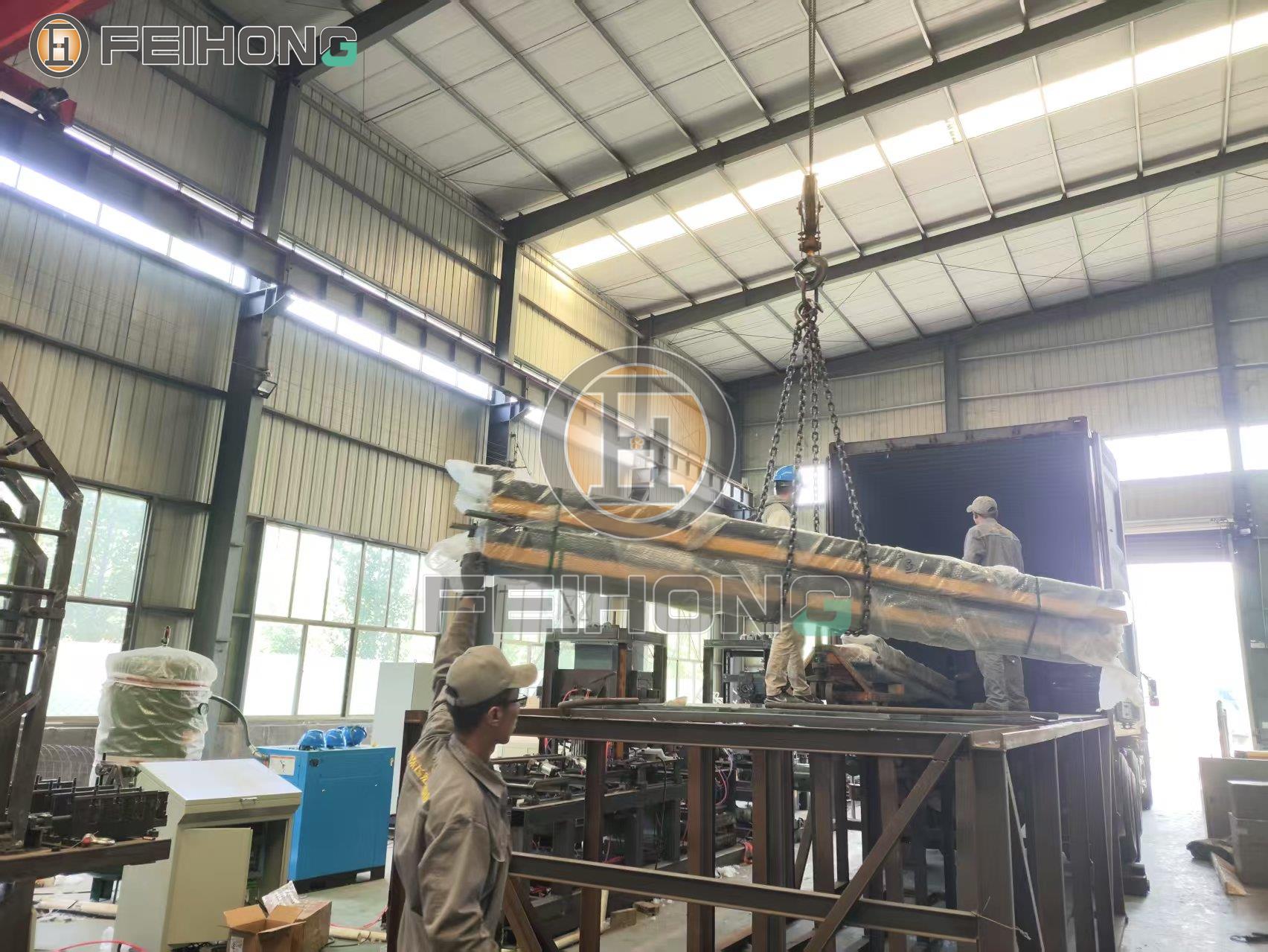 飛宏5套智能鋼筋加工設(shè)備助力施工項(xiàng)目建設(shè)