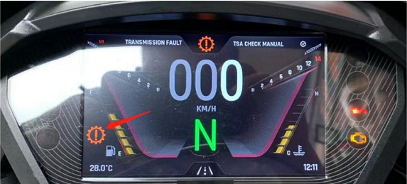 【摩托车特殊功能】凯旋“重置挡位传感器”特殊功能2021款凯旋Street Triple 765 RS操作步骤