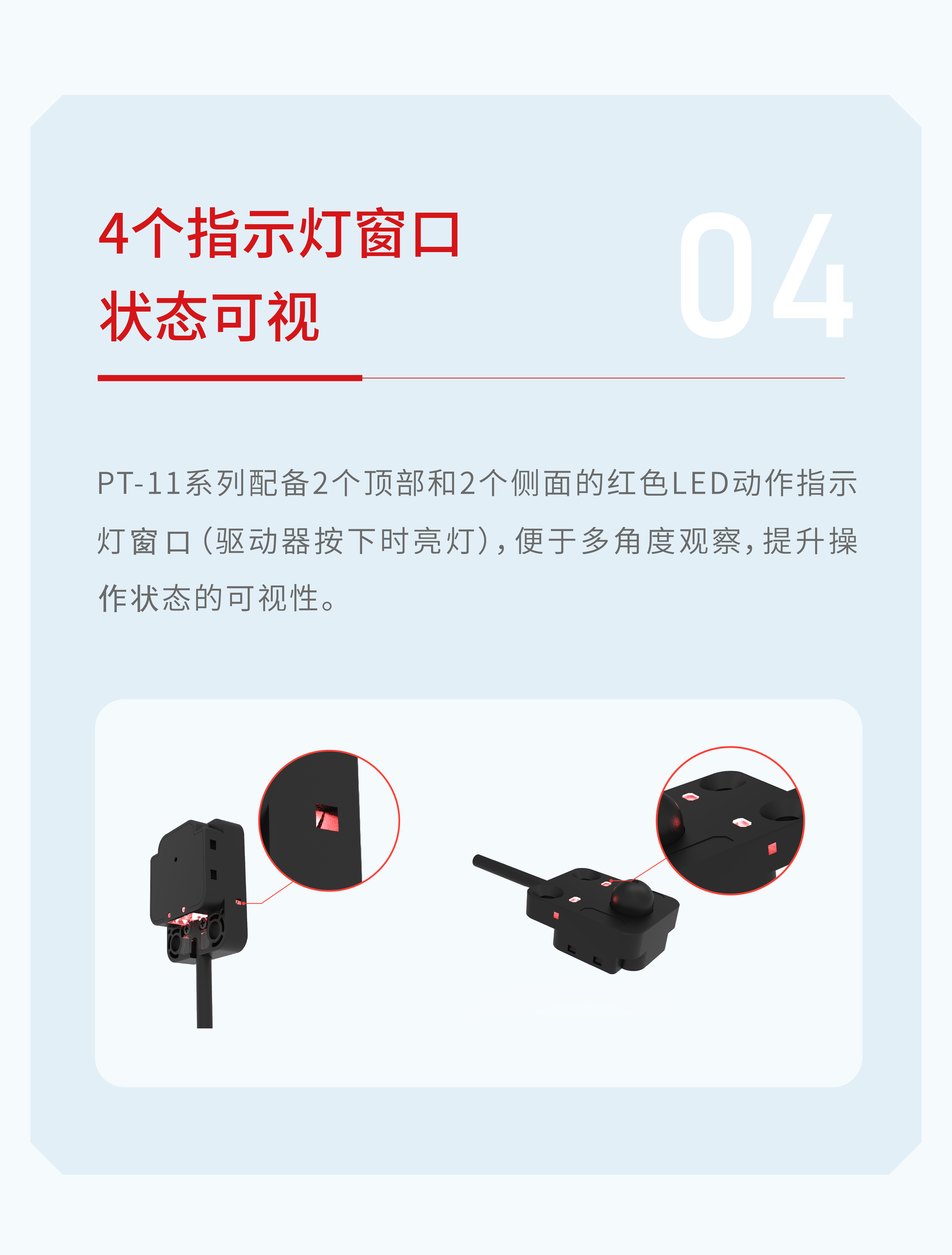 精准检测，500万次机械寿命，更耐用【按钮式微型光电传感器】