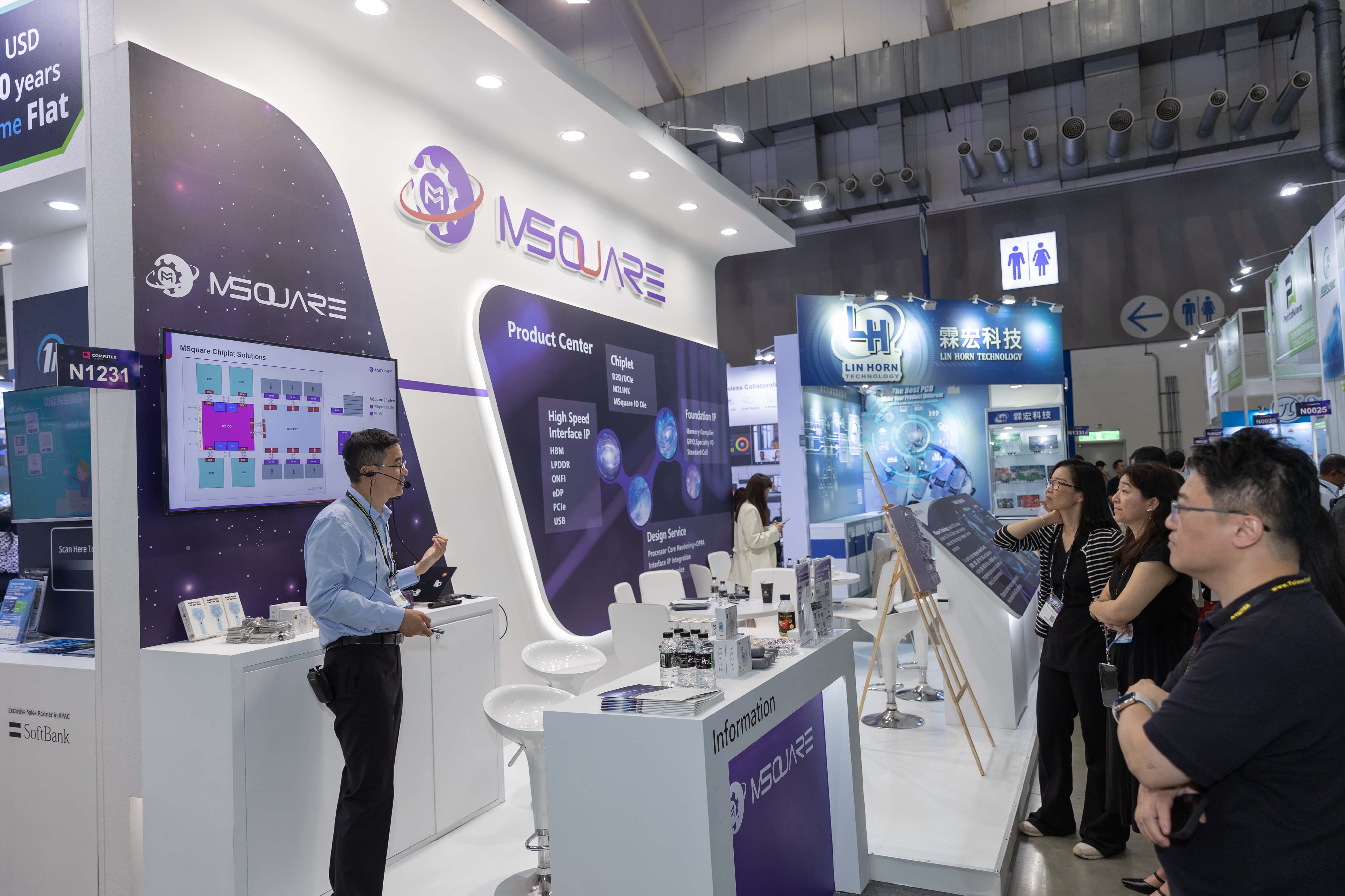Powering AI with Chiplet Innovation: MSquare’s ML100 IO Die Live at COMPUTEX 2025 Powering AI with Chiplet Innovation: MSquare’s ML100 IO Die Live at COMPUTEX 2025