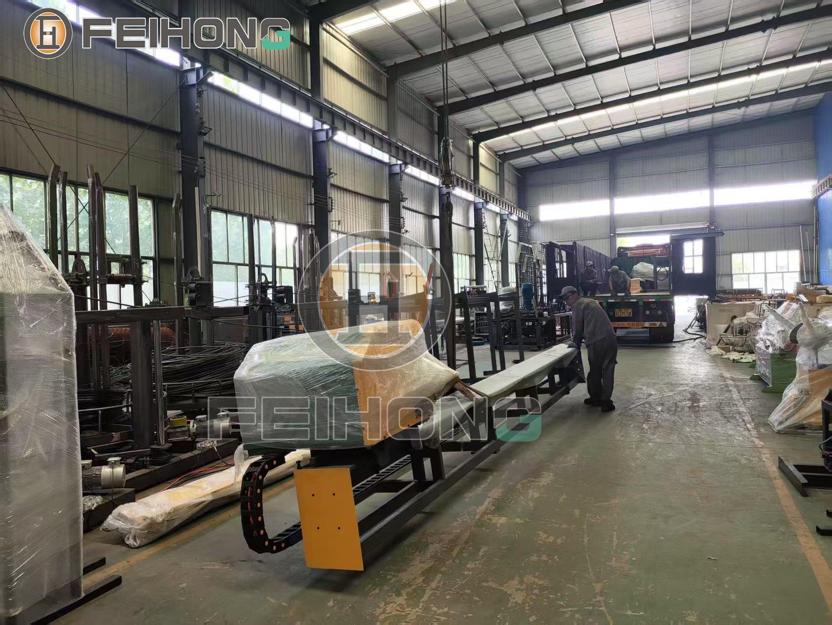 飛宏3套智能鋼筋加工設(shè)備助力施工項(xiàng)目建設(shè)