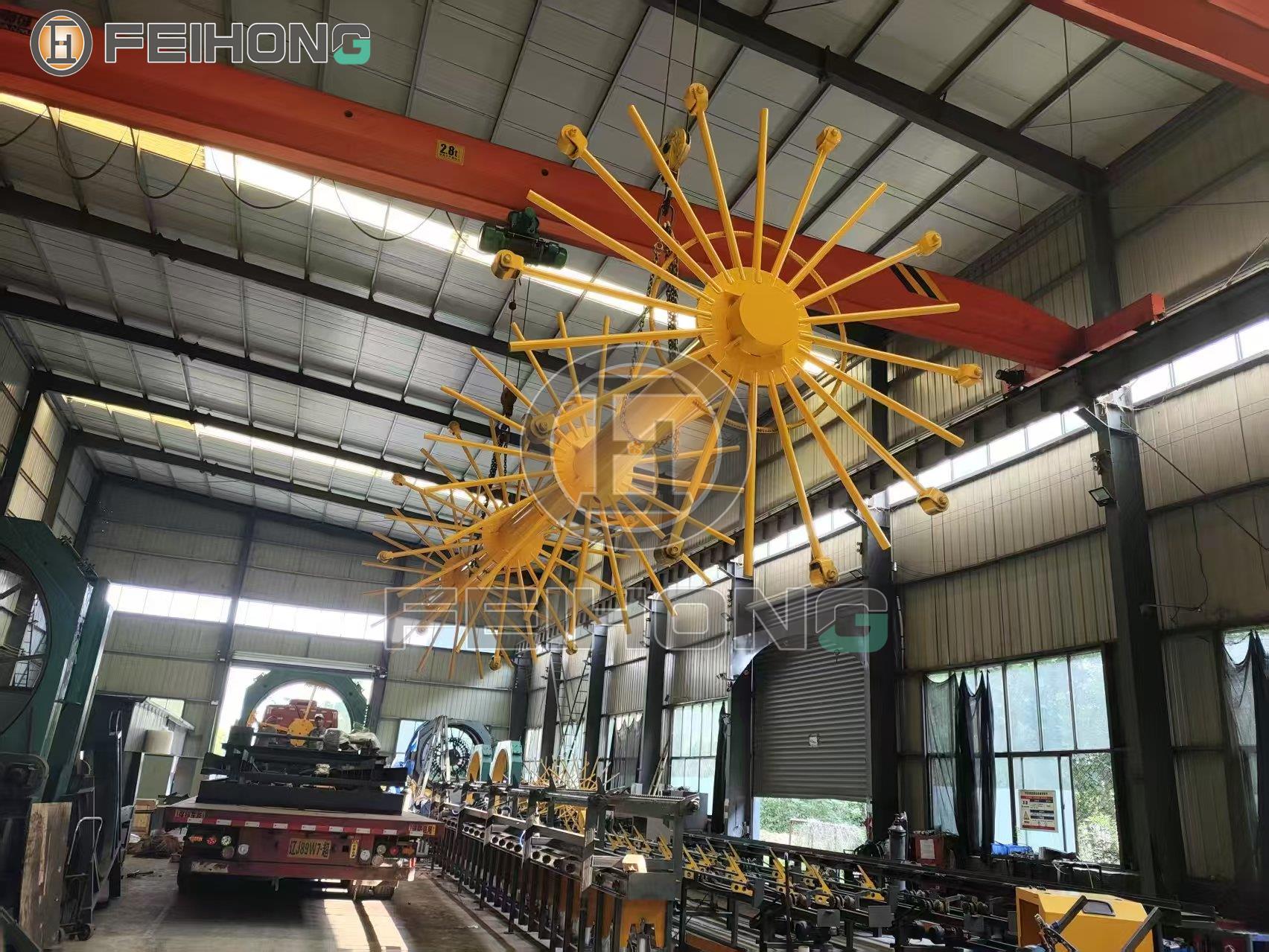 飛宏3套智能鋼筋加工設(shè)備助力施工項(xiàng)目建設(shè)