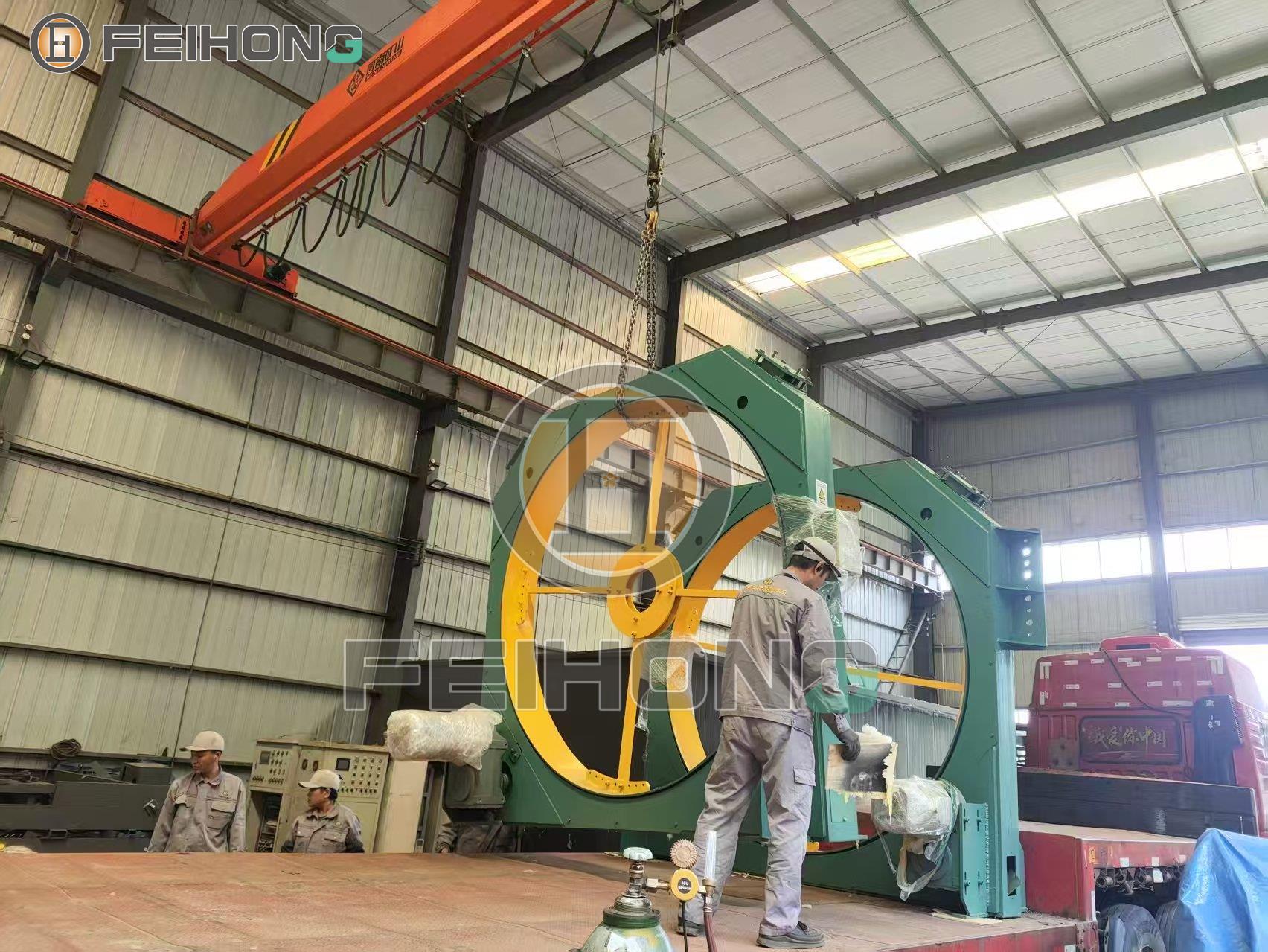 飛宏3套智能鋼筋加工設(shè)備助力施工項(xiàng)目建設(shè)