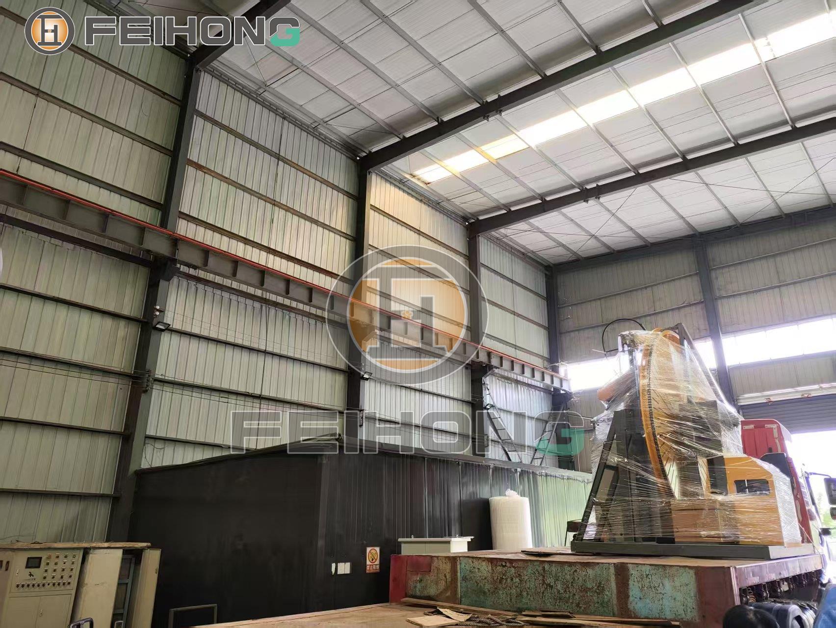 飞宏2套智能钢筋加工设备助力施工项目建设