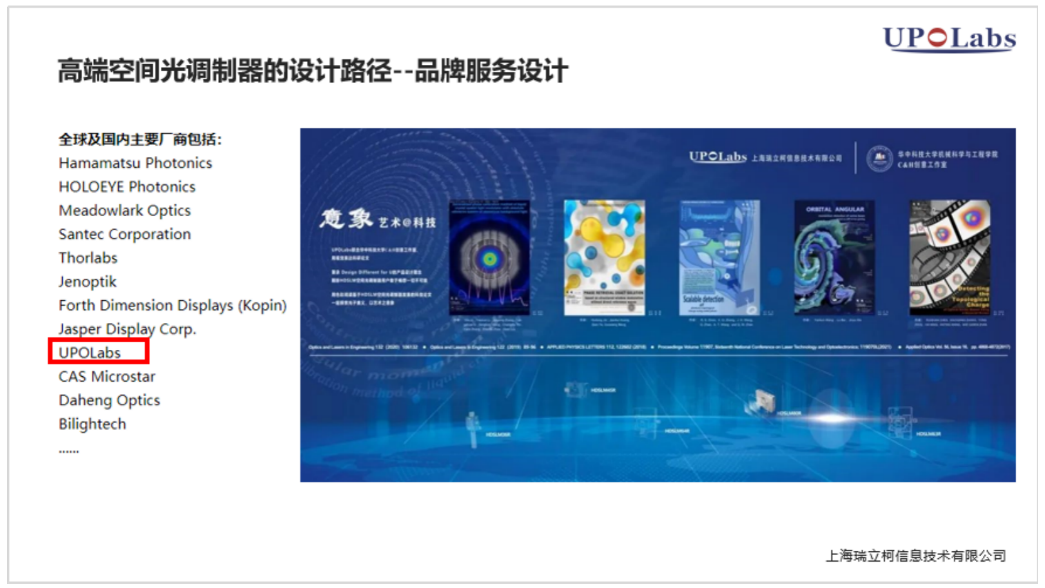 高端空间光调制器研发中的工业设计思考