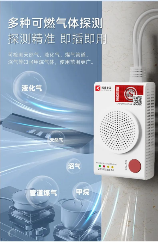 燃氣泄漏=隱形炸彈!燃氣報警器能救全家命! 燃氣泄漏=隱形炸彈!燃氣報警器能救全家命!