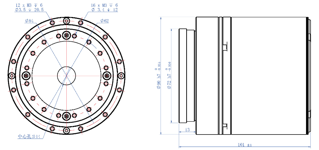 型号TCM20B101