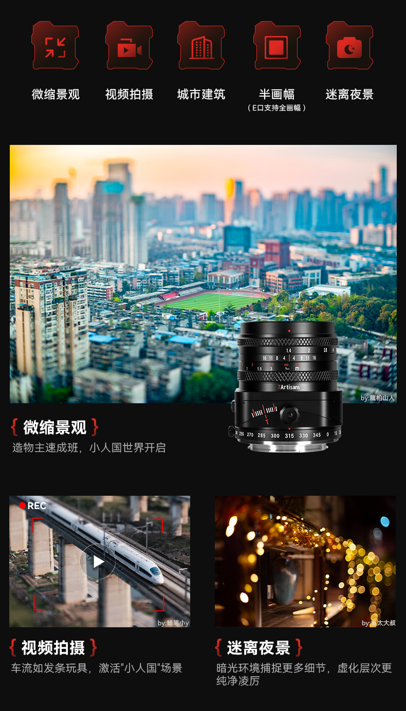 50mm F1.4 T/S