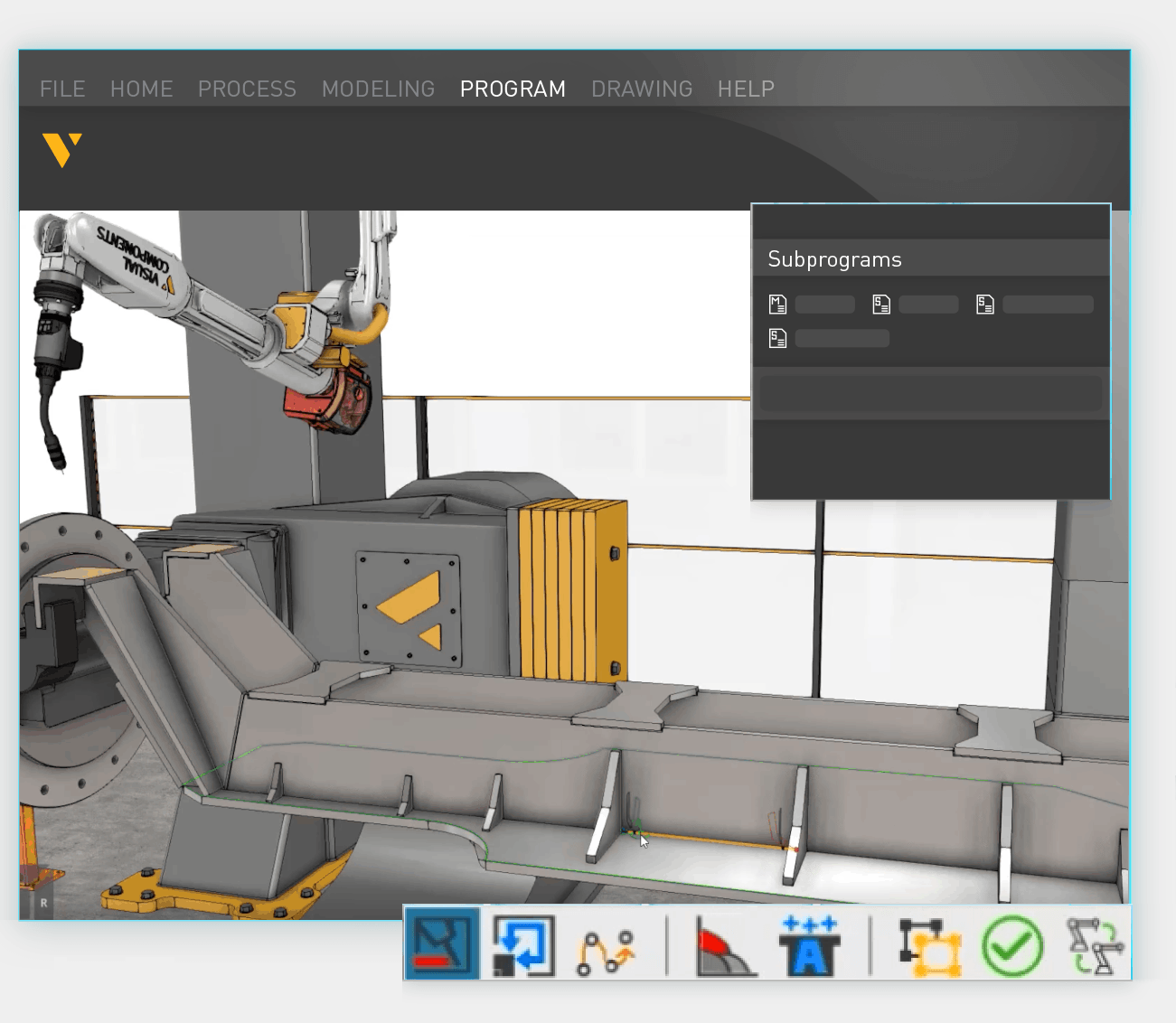 Visual Components OLP 软件 Visual Components OLP 软件